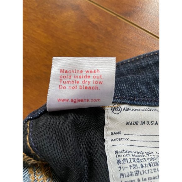 AG ADRIANO GOLDSCHMIED THE FARRRAH SKINNY Womens High Rise Skinny Blue Jeans siz - Picture 13 of 13